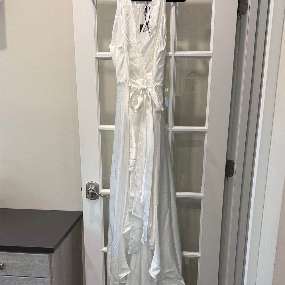 NWT Elegant White Maxi Dress